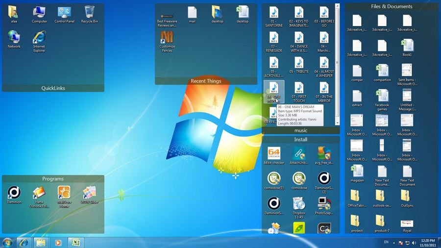 Windows 8 Desktop Icons Huge